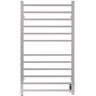 Amba Radiant Square Large 12-Bar Hardwired Electric Towel Warmer in Polished Stainless Steel