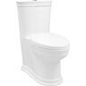 Swiss Madison Santorini 1-piece 1.1/1.6 GPF Dual Flush Elongated Toilet in Glossy White Seat Included