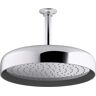 KOHLER Statement 1-Spray Patterns with 1.75 GPM 10 in. Wall Mount Fixed Shower Head in Polished Chrome