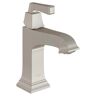 American Standard Town Square S Single Hole Single-Handle Monoblock Bathroom Faucet with Drain and WaterSense 1.2 GPM in Brushed Nickel