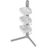 SHARPER IMAGE 3-Tier Adjustable Shower Caddy Corner