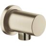 Grohe Rainshower 0.5 in. Shower Wall Union in Brushed Nickel