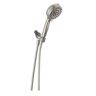 Delta ProClean 6-Spray Wall Mount Handheld Shower Head 1.75 GPM in Spotshield Brushed Nickel