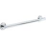 Franklin Brass Voisin 24 in. x 1-1/4 in. Decorative ADA Bathroom Shower Grab Bar in Bright Stainless Steel