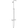 Grohe Bare Tempesta 40 in. Retrofit 1-Jet Shower System in StarLight Chrome