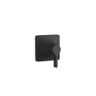 KOHLER Venza 1-Handle Transfer Valve Trim in Matte Black (Valve Not Included)