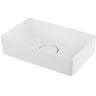 WS Bath Collections Vision 6042 Vessel Bathroom Sink in Matte White