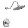 MOEN Weymouth M-CORE 3-Series 1-Handle Shower Trim Kit in Chrome (Valve Sold Separately)