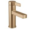 MOEN Beric Single Hole Single Handle Bathroom Faucet in Bronzed Gold