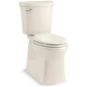 KOHLER Valiant Revolution 360 the Complete Solution 2-Piece 1.28 GPF Single Flush Elongated Toilet in Biscuit