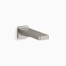 KOHLER Parallel Wall Mount Diverter Bathtub Spout in Vibrant Brushed Nickel