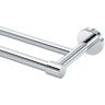 Gatco Reveal 24 in. Double Towel Bar in Chrome