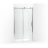 KOHLER Composed 47.875 in. x 78 in. Frameless Glass Panel in Crystal Clear