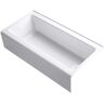 KOHLER Bellwether 60 in. x 30 in. Soaking Bathtub with Right-Hand Drain in White