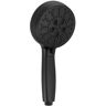 Delta 7-Spray Patterns 4.5 in. Wall Mount Handheld Shower Head 1.75 GPM with Cleaning Spray in Matte Black