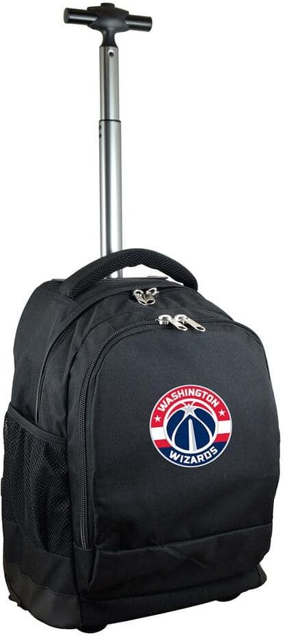 Denco NBA Washington Wizards 19 in. Black Wheeled Premium Backpack