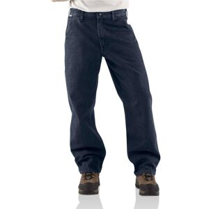 Carhartt Men's 40 in. x 32 in. Denim FR Signature Classic Dark Dungaree