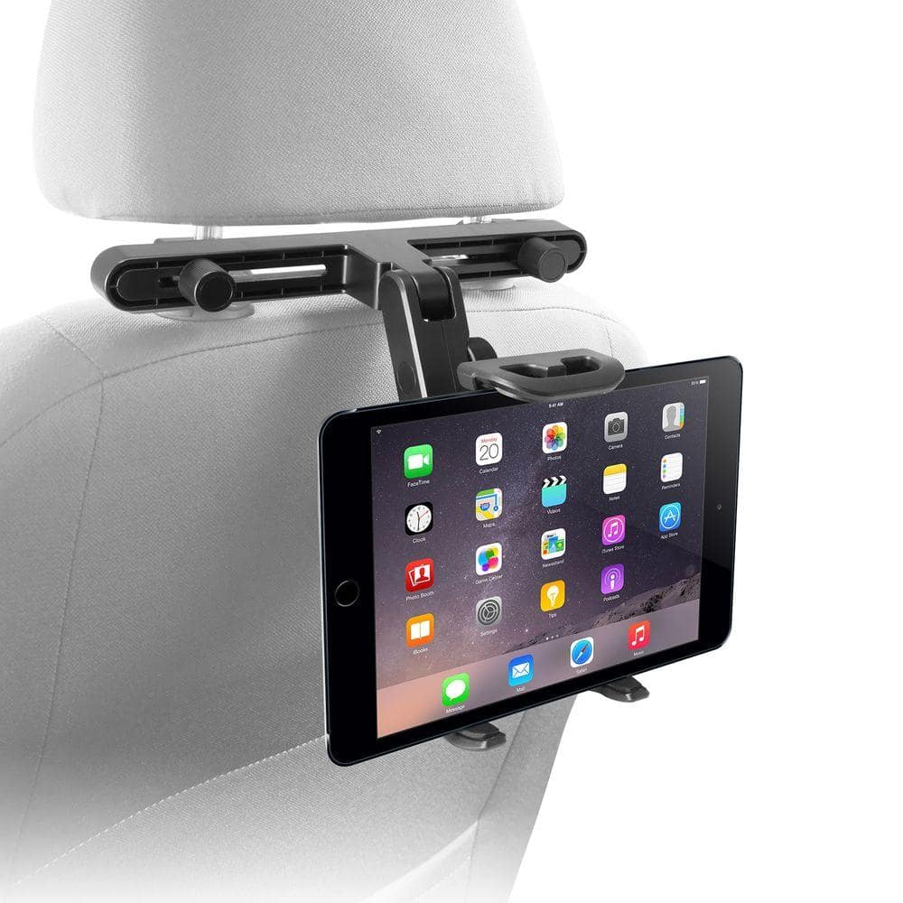 Macally Adjustable Car Seat Head Rest Mount and Holder for 7 in. - 10 in. Tablets and Other Gadgets