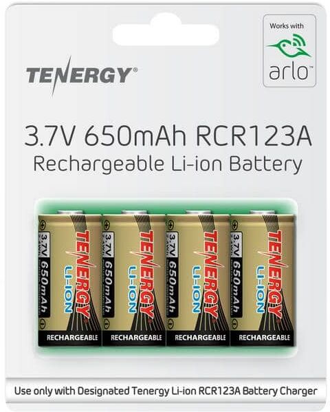 Arlo Certified Rechargeable Batteries for Arlo Wireless Security Camera (4-Pack)