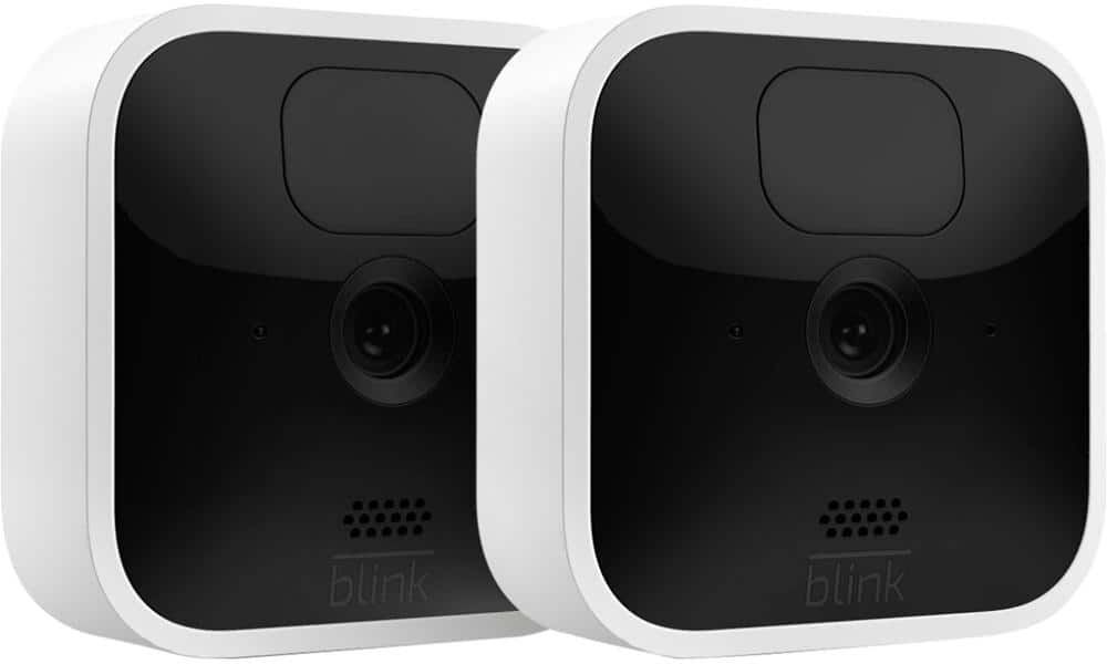 Blink Indoor wireless, HD Security Camera With 2-Year Battery Life, Motion Detection and 2-Way Audio 2 Camera Kit