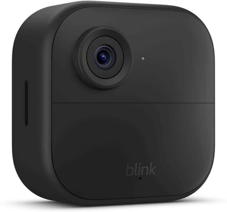 Blink Outdoor 4 (4th Gen) Add-On Wireless Outdoor Smart Home Security Camera with up to 2-Year Battery Life (Black)