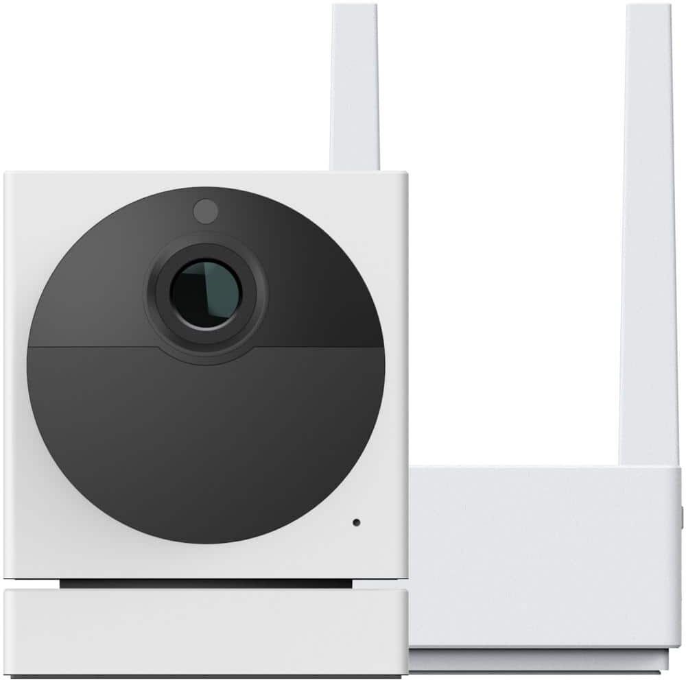 Wyze Wireless Outdoor Surveillance Home Security Camera v2, with Color Night Vision, Includes Base Station