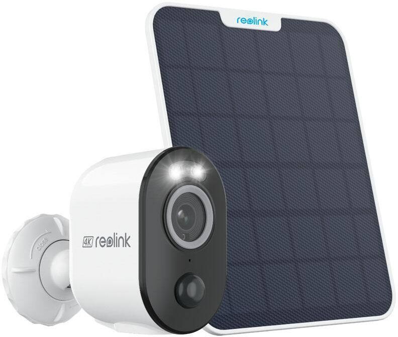 REOLINK Argus Series Solar Powered Dual Band WiFi 4K Outdoor Home Security Camera with Spotlights and Smart AI Detection