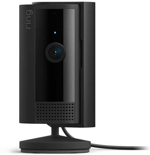 Ring Indoor Cam (2nd Gen) - Plug-In Smart Security Wifi Video Camera, with Included Privacy Cover, Night Vision, Black