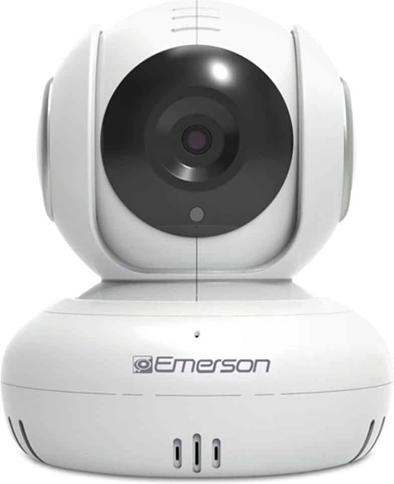 Emerson HD 1080p Wi-Fi Baby Monitor/Pet Camera White