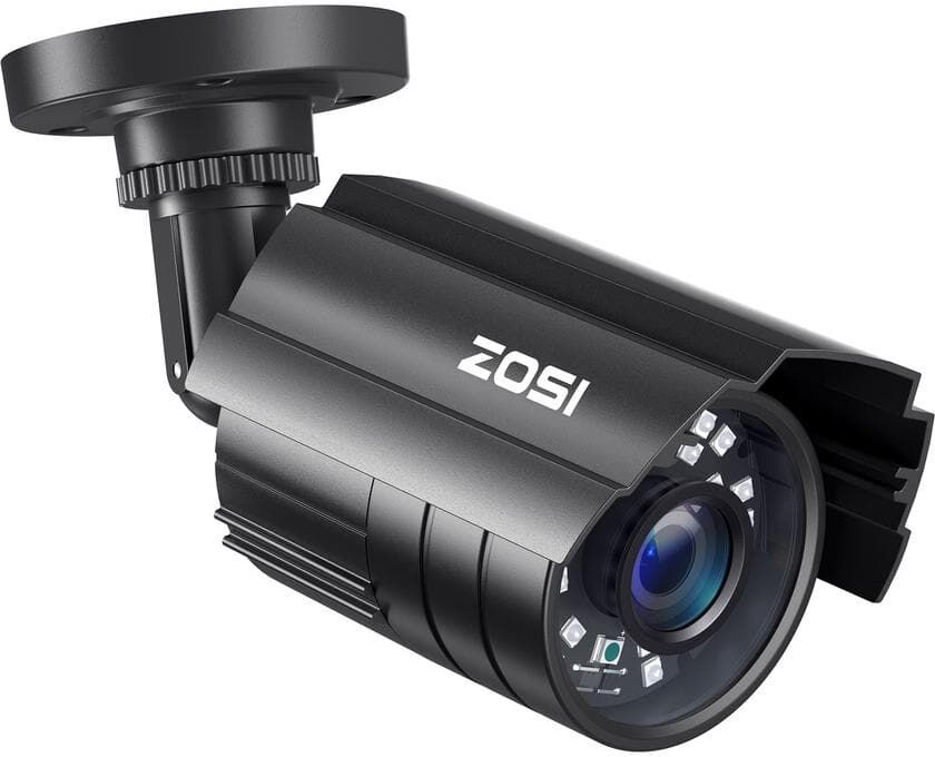 ZOSI Wired 1080p Outdoor Bullet Security Camera Compatible for All TVI Analog DVR