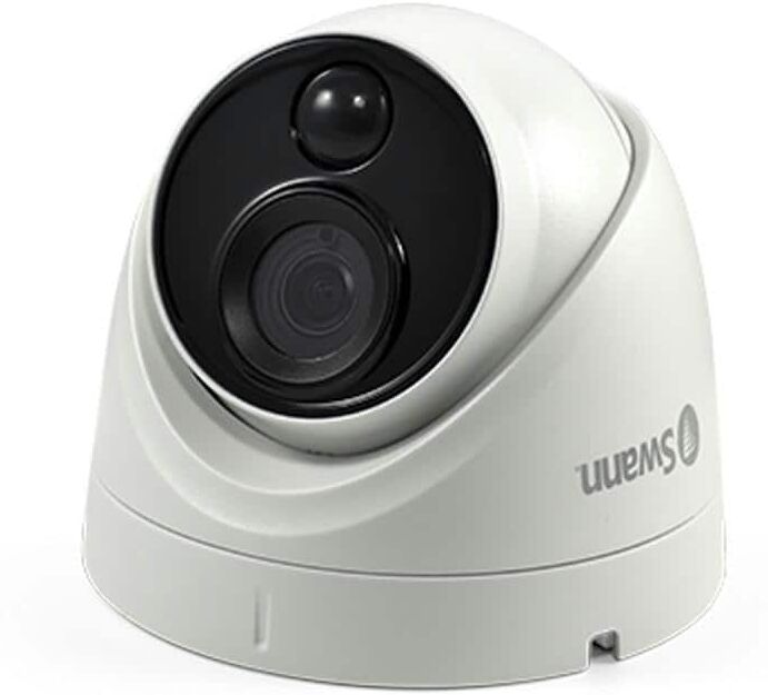 Swann 4K True Detect White Add-On Dome Surveillance Camera