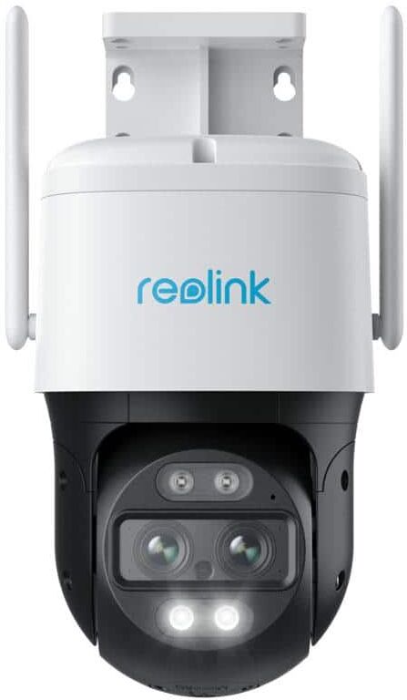 REOLINK Trackmix Series Wireless Outdoor 4K 360 PTZ WiFi Home Security Camera with Dual View & Track, Smart Detection, Spotlight