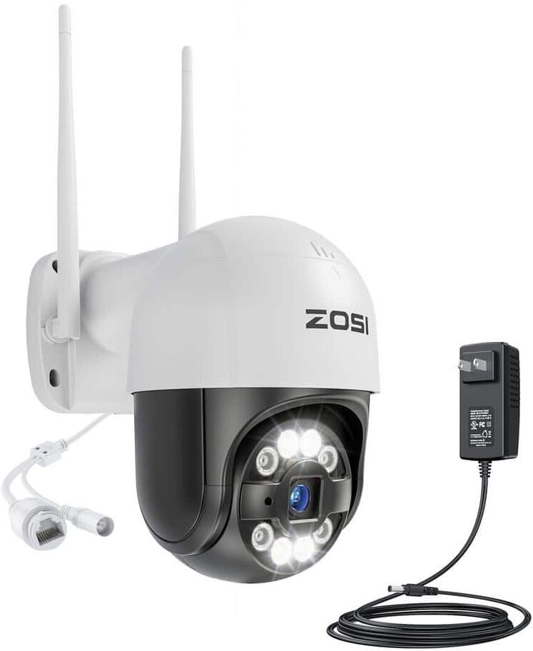 ZOSI ZG2893M Add-on Camera 3MP Wireless Outdoor IP Home Security Camera Only Compatible With NVR Model ZR08LL ZR08RP