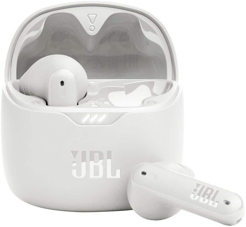 JBL White Tune Flex TWS - Bluetooth/True Wireless NC Earbuds & In-Ear