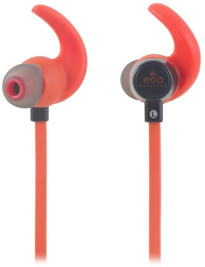 EcoSurvivor IPX4 Bluetooth Waterproof Earbuds