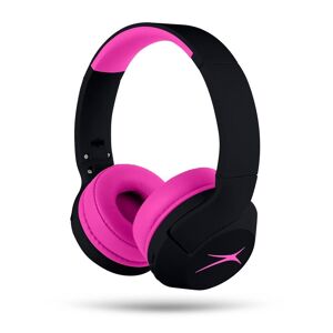 Altec Lansing Kid Safe Black Out Pink Wireless Over the Head ANC Headphone