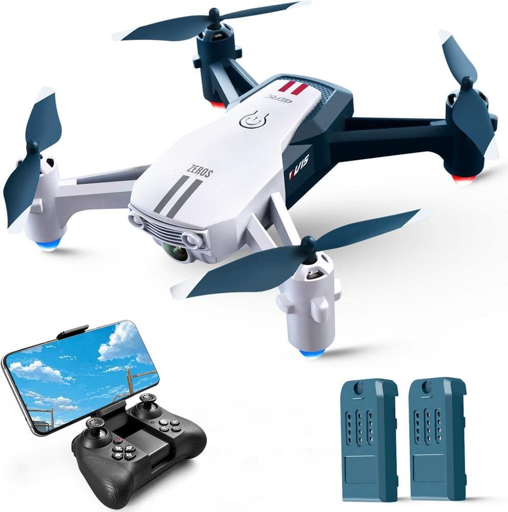 Etokfoks 4DRC V15 Remote Control Drone Quadcopter with Lights and Camera Perfect for Kids/Adult Gift's