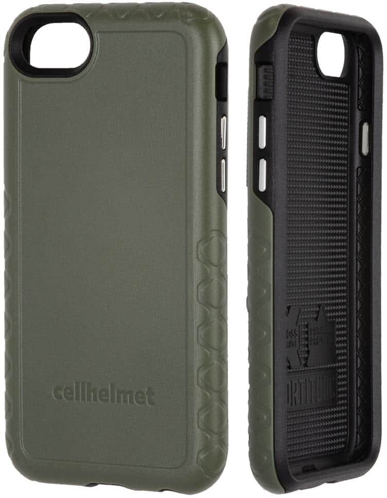 cellhelmet Fortitude Series for iPhone SE (2020) 6/7/8 (Olive Drab Green)