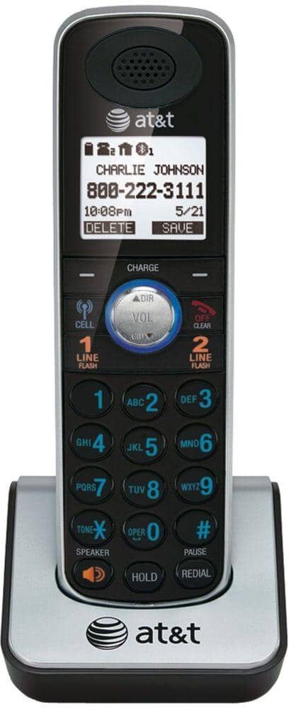 AT&T DECT 6.0 Handset Cordless Phone with Bluetooth Wireless Technology