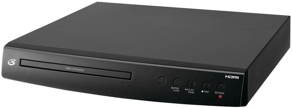 GPX 2-Channel 1080p Upconversion DVD/CD Player with HDMI