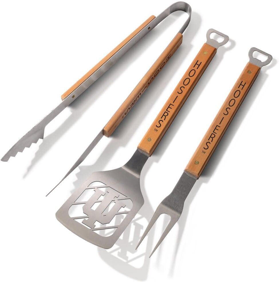 YouTheFan NCAA Indiana Hoosiers Classic Series 3-Piece BBQ Set