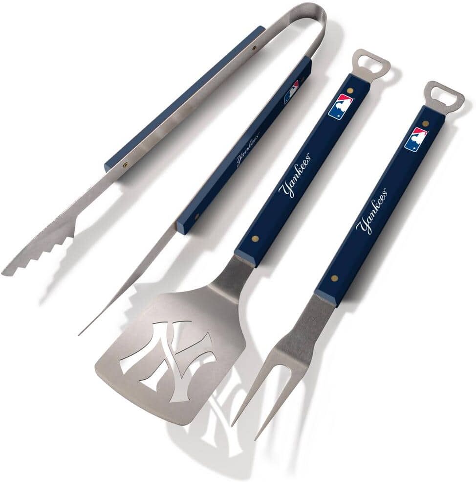 YouTheFan MLB New York Yankees Spirit Series 3-Piece BBQ Set