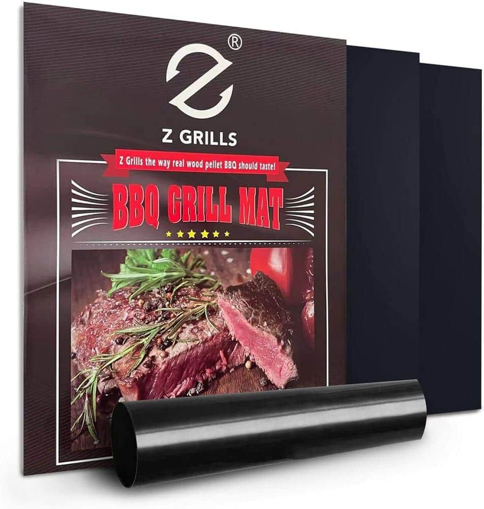 Z GRILLS BBQ Grill Mat Non Stick Barbecue Bake Cooking 10-Pieces 15.75 in. x 13 in.