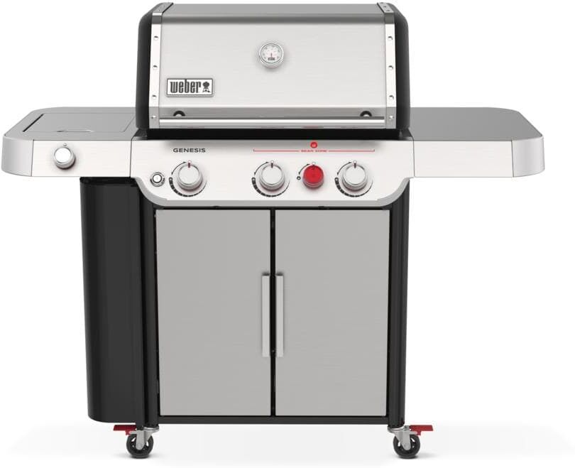 Weber Genesis S-335 3-Burner Liquid Propane Gas Grill in Stainless Steel