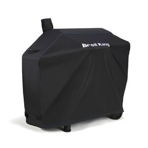 Broil King Premium 55 in. PVC/Polyester Pellet Grill Cover, Black