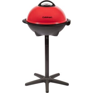 Cuisinart 2-In-1 Outdoor Electric Grill in Red/Black