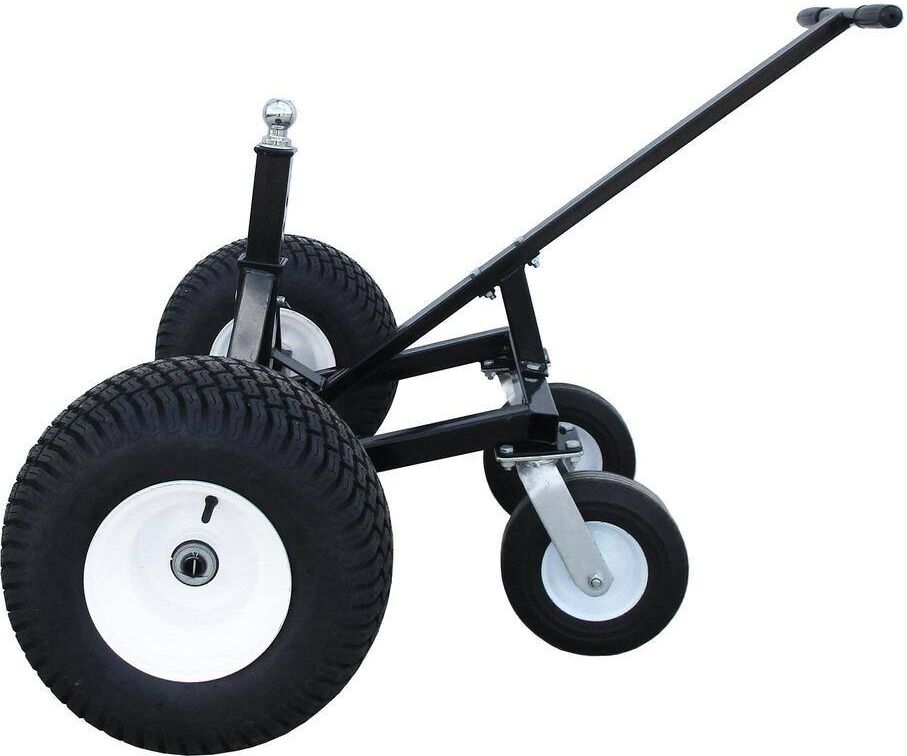 1500 lbs. Steel Heavy-Duty Trailer Dolly with Caster