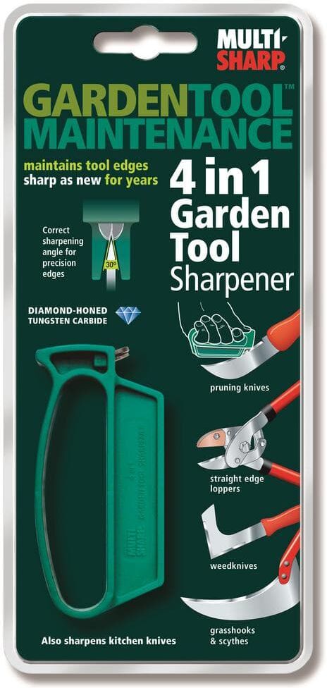 Bosmere English Garden Universal 4 in 1 Garden Tool Sharpener