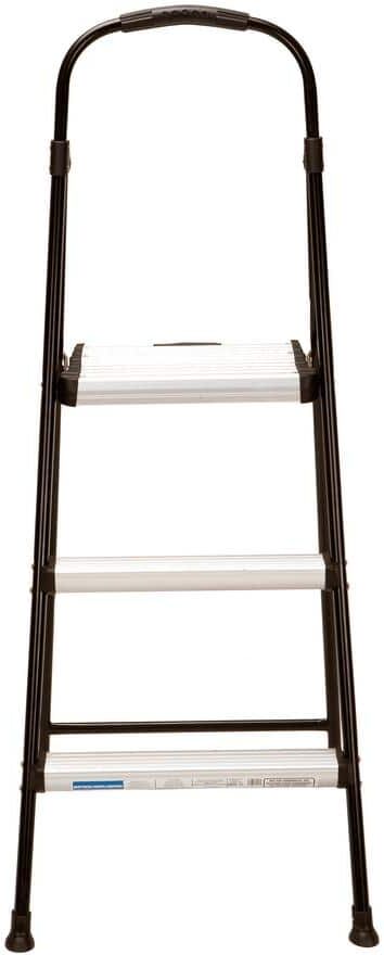 Cosco 3-Step Folding Step Stool with Rubber Hand Grip