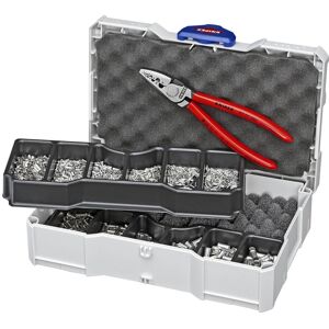 KNIPEX Crimping Kit (Crimping pliers and assortment of crimping end ferrules)